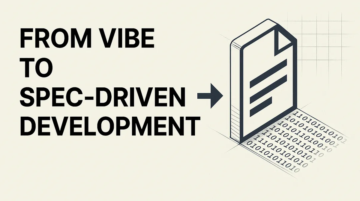 From Vibes to Verification: Mastering Spec‑Driven Development for AI‑Assisted Coding