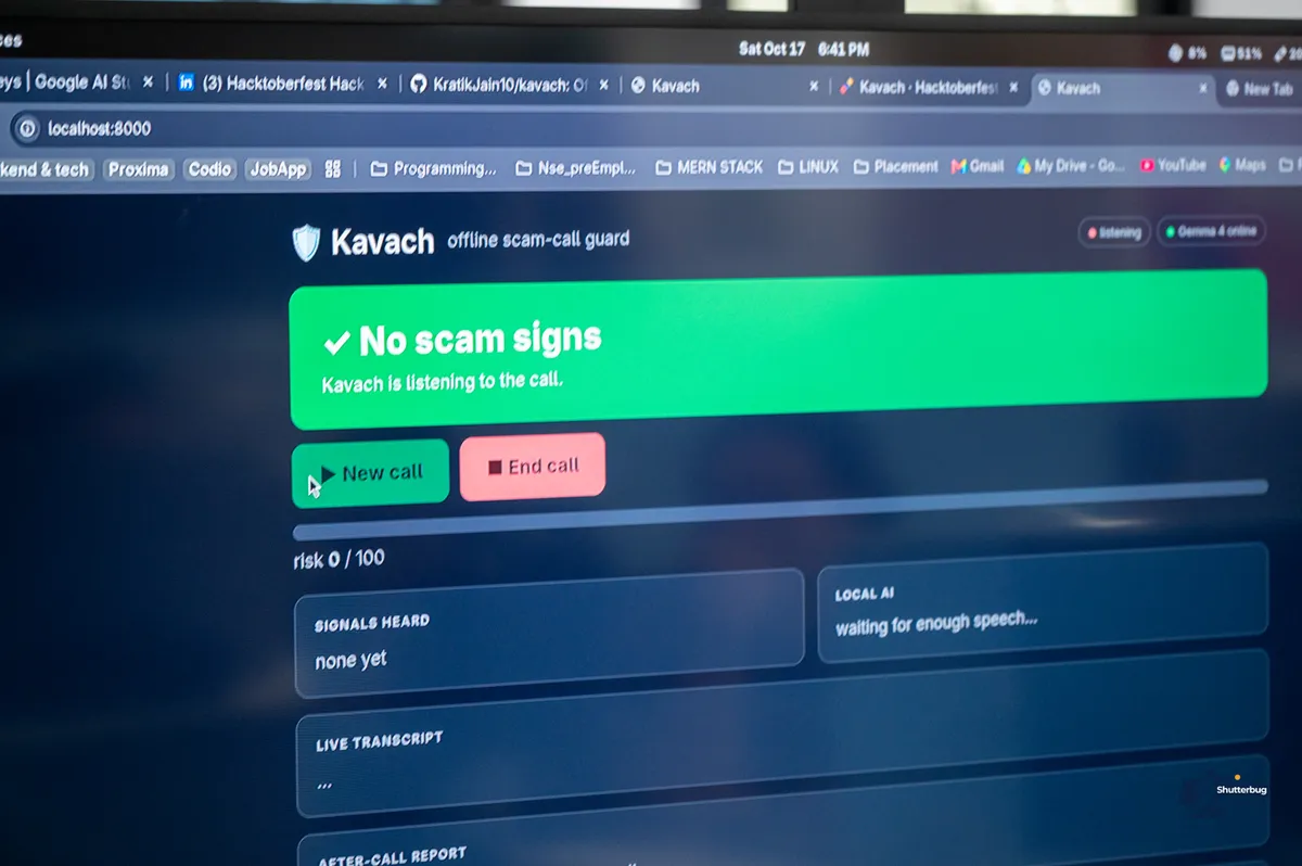 Kavach demo