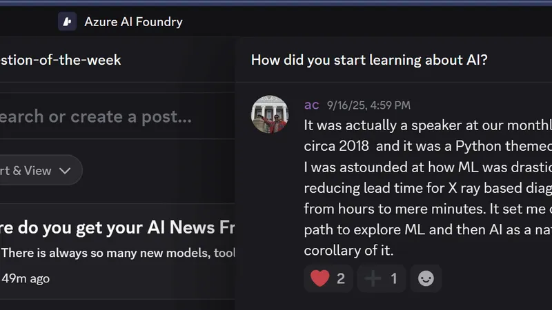 Azure AI Foundry Discord